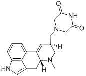 CAS#: 107052-56-2, 4-(((8beta)-9,10-Didehydro-6-Methylergolin-8-Yl)Methyl)-2,6-Piperazinedione