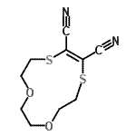 CAS#: 107089-68-9, (8Z)-1,4-Dioxa-7,10-Dithiacyclododec-8-Ene-8,9-Dicarbonitrile
