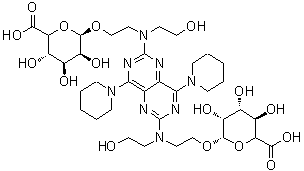 CAS#: 107136-95-8, Dipyridamole Di-O-beta-D-Glucuronide