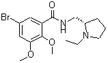 CAS#: 107188-74-9, 5-Bromo-N-{[(2S)-1-Ethyl-2-Pyrrolidinyl]Methyl}-2,3-Dimethoxybenzamide