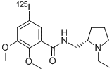 CAS 登录号：107188-87-4， N-[[(2S)-1-乙基吡咯烷-2-基]甲基]-5-碘-2,3-二甲氧基苯甲酰胺