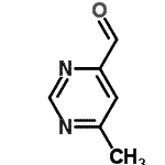 CAS 登录号：1073-53-6， 6-甲基-4-嘧啶甲醛