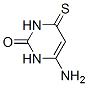 CAS 登录号：1073-82-1， 4-氨基-6-硫代-3H-嘧啶-2-酮