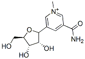 CAS 登录号：107325-69-9， 5-[(2S,3R,4S,5R)-3,4-二羟基-5-(羟基甲基)四氢呋喃-2-基]-1-甲基吡啶-1-鎓-3-甲酰胺碘化物