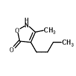 CAS#: 107403-07-6, 4-Butyl-3-Methyl-1,2-Oxazol-5(2H)-One