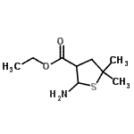 CAS#: 107479-59-4, Ethyl 2-Amino-5,5-Dimethyltetrahydro-3-Thiophenecarboxylate