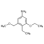 CAS#: 107490-08-4, 3-Ethoxy-4-Ethyl-5-(Methoxymethyl)Aniline