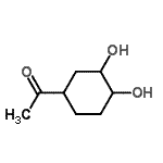 CAS#: 107513-62-2, 1-(3,4-Dihydroxycyclohexyl)Ethanone