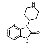 CAS#: 107618-03-1, 3-(4-Piperidinyl)-1,3-Dihydro-2H-Imidazo[4,5-b]Pyridin-2-One