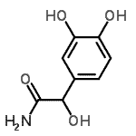 CAS#: 1078-51-9, 2-(3,4-Dihydroxyphenyl)-2-Hydroxyacetamide
