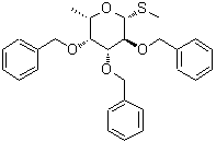 CAS#: 107802-80-2, Methyl 2,3,4-Tri-O-Benzyl-6-Deoxy-1-Thio-beta-L-Galactopyranoside
