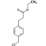 CAS 登录号：107859-99-4， 乙基3-[4-(氯甲基)苯基]丙酸酯