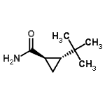 CAS#: 107912-94-7, (1R,2R)-2-(2-Methyl-2-Propanyl)Cyclopropanecarboxamide