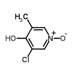 CAS#: 108004-95-1, 3-Chloro-5-Methyl-4-Pyridinol 1-Oxide