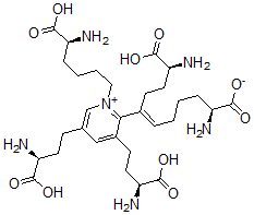 CAS#: 108133-63-7, (E,2S,10S)-2,10-Diamino-5-[3,5-Bis[(3S)-3-Amino-4-Hydroxy-4-Oxobutyl]-1-[(5S)-5-Amino-6-Hydroxy-6-Oxohexyl]Pyridin-1-Ium-2-Yl]Undec-5-Enedioic Acid