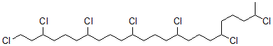 CAS#: 108171-27-3, 1,3,7,11,15,19,23-Heptachlorotetracosane