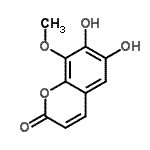 CAS#: 108221-59-6, 6,7-Dihydroxy-8-Methoxy-2H-Chromen-2-One