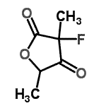 CAS 登录号：108221-61-0， 3-氟-3,5-二甲基-2,4(3H,5H)-呋喃二酮
