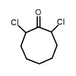 CAS#: 108249-93-0, 2,8-Dichlorocyclooctanone