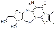 CAS#: 108274-04-0, 3-[(3R,4S,5R)-3,4-Dihydroxy-5-(Hydroxymethyl)Oxolan-2-Yl]-4,6,7-Trimethylimidazo[1,2-a]Purin-9-One