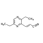 CAS#: 108290-48-8, (2E)-3-(3,6-Diethyl-2-Pyrazinyl)Acrylonitrile