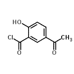 CAS#: 108295-15-4, 5-Acetyl-2-Hydroxybenzoyl Chloride