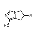 CAS#: 108309-36-0, 6-Sulfanyl-6,7-Dihydro-5H-Pyrrolo[1,2-c]Imidazol-1-Ol