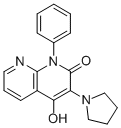 CAS#: 108310-20-9, 2-Hydroxy-1-Phenyl-3-Pyrrolidin-1-Yl-1,8-Naphthyridin-4-One