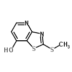 CAS#: 108310-74-3, 2-(Methylsulfanyl)[1,3]Thiazolo[4,5-b]Pyridin-7-Ol