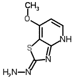 CAS#: 108310-77-6, (2Z)-2-[(1Z)-Hydrazino]-7-Methoxy[1,3]Thiazolo[4,5-b]Pyridine