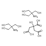 CAS#: 108321-34-2, 2-Amino-2-(Hydroxymethyl)-1,3-Propanediol 2-Hydroxy-1,2,3-Propanetricarboxylate (2:1)