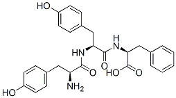 CAS 登录号：108322-11-8， (2S)-2-[[(2S)-2-[[(2S)-2-氨基-3-(4-羟基苯基)丙酰]氨基]-3-(4-羟基苯基)丙酰]氨基]-3-苯丙酸