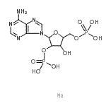 CAS 登录号：108347-94-0， 9-(2,5-二-O-膦酰呋喃戊糖基)-9H-嘌呤-6-胺-钠(1:1)