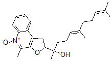 CAS#: 108354-15-0, (5E)-6,10-Dimethyl-2-(4-Methyl-5-Oxido-1,2-Dihydrofuro[5,4-c]Quinolin-5-Ium-2-Yl)Undeca-5,9-Dien-2-Ol