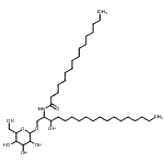 CAS 登录号：108392-00-3， N-[1-(己糖吡喃糖苷氧基)-3-羟基-2-十八烷基]十六烷酰胺