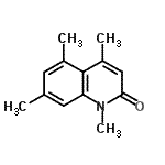 CAS 登录号：108463-45-2， 1,4,5,7-四甲基-2(1H)-喹啉酮