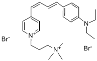 CAS#: 108641-88-9, 3-[4-[(1Z,3Z)-4-(4-Diethylaminophenyl)Buta-1,3-Dienyl]Pyridin-1-Ium-1-Yl]Propyl-Trimethylazanium