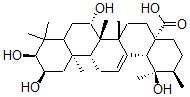 CAS#: 108657-25-6, 2,3,7,19-Tetrahydroxyurs-12-en-28-oic acid