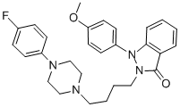 CAS#: 108674-88-0, 2-[4-[4-(4-Fluorophenyl)Piperazin-1-Yl]Butyl]-1-(4-Methoxyphenyl)Indazol-3-One