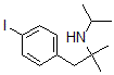 CAS#: 108708-53-8, 1-(4-Iodophenyl)-2-Methyl-N-Propan-2-Ylpropan-2-Amine