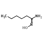 CAS#: 108724-16-9, N'-Hydroxyhexanimidamide