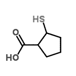 CAS#: 108744-13-4, 2-Sulfanylcyclopentanecarboxylic Acid