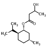 CAS#: 108766-16-1, (1R,2S,5R)-2-Isopropyl-5-Methylcyclohexyl 3-Hydroxybutanoate