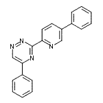 CAS#: 108775-05-9, 5-Phenyl-3-(5-Phenyl-2-Pyridinyl)-1,2,4-Triazine