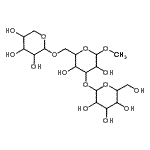 CAS#: 108795-32-0, Methyl Hexopyranosyl-(1->3)-[Pentopyranosyl-(1->6)]Hexopyranoside