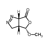 CAS#: 108858-40-8, (3aR,4S,6aS)-4-Methoxy-3,3A,4,6A-Tetrahydro-6H-Furo[3,4-c]Pyrazol-6-One