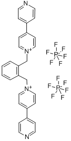 CAS 登录号：108861-16-1， 1,1''-[1,2-亚苯基二(亚甲基)]二-4,4'-联吡啶鎓二六氟磷酸盐