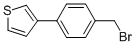 CAS#: 108912-09-0, 3-[4-(Bromomethyl)Phenyl]-Thiophene