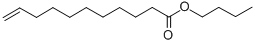 CAS 登录号：109-42-2， 10-十一碳烯酸丁酯
