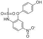 CAS 登录号：109032-22-6， N-[2-(4-羟基苯氧基)-4-硝基苯基]甲烷磺酰胺